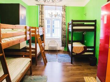 Фото номера Односпальная кровать в общем номере с 10 кроватями Хостелы 16eur - Old Town Munkenhof г. Таллин 6