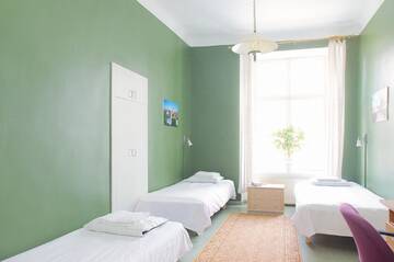 Фото номера Трехместный номер с общей ванной комнатой Хостелы 16eur - Old Town Munkenhof г. Таллин 5