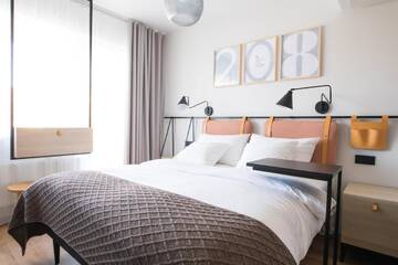 Фото номера Двухместный номер Hub с 1 кроватью Отель Oru Hub Hotel г. Таллин 3