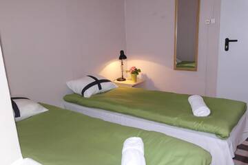 Фото номера Двухместный номер с 2 отдельными кроватями Хостелы Zinc Old Town Hostel Tallinn г. Таллин 16
