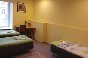 Фото номера Трехместный номер Хостелы Zinc Old Town Hostel Tallinn г. Таллин 14