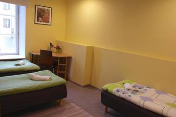 Фото номера Трехместный номер Хостелы Zinc Old Town Hostel Tallinn г. Таллин 15