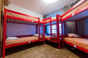 Фото номера Кровать в общем 6-местном номере для мужчин и женщин Хостелы Tallinn Backpackers г. Таллин 2