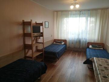 Фото номера Трехместный номер с общей ванной комнатой Хостелы Mahtra Hostel г. Таллин 11