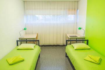 Фото номера Двухместный номер с 2 отдельными кроватями Хостелы Academic Hostel г. Таллин 23