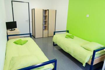 Фото номера Двухместный номер с 2 отдельными кроватями Хостелы Academic Hostel г. Таллин 19