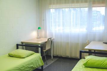 Фото номера Двухместный номер с 2 отдельными кроватями Хостелы Academic Hostel г. Таллин 12