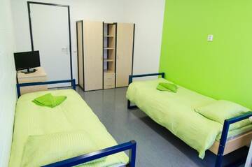 Фото номера Двухместный номер с 2 отдельными кроватями Хостелы Academic Hostel г. Таллин 13