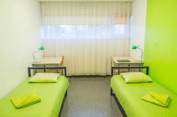 Фото номера Двухместный номер с 2 отдельными кроватями Хостелы Academic Hostel г. Таллин 14