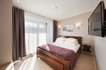 Фото номера Апартаменты в пентхаусе с террасой Апарт-отели MyApartments г. Таллин 8