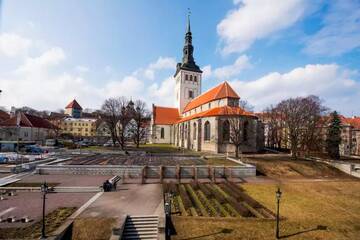 Фото номера Апартаменты с 1 спальней, вид на Старый город Апарт-отели Tallinn City Apartments Residence г. Таллин 4