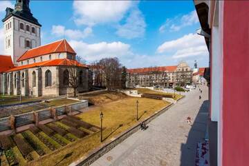Фото номера Апартаменты с 1 спальней, вид на Старый город Апарт-отели Tallinn City Apartments Residence г. Таллин 13
