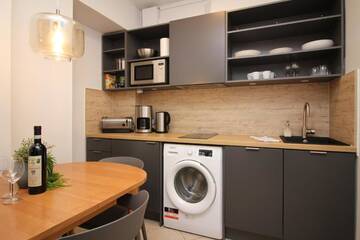 Фото номера Апартаменты с 1 спальней Апарт-отели Tallinn City Apartments - Town Hall Square г. Таллин 8