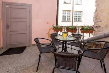 Фото номера Апартаменты с 1 спальней Апарт-отели Tallinn City Apartments - Town Hall Square г. Таллин 9