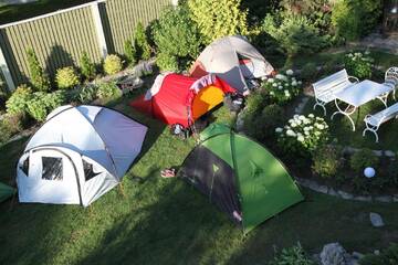 Фото номера Шатер для 2 человек Кемпинги Garden Camping г. Таллин 7