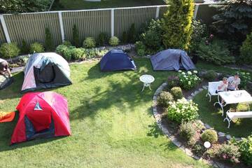 Фото номера Шатер для 2 человек Кемпинги Garden Camping г. Таллин 22
