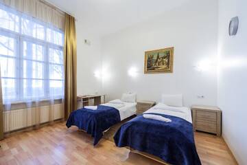 Фото номера Улучшенный двухместный номер с 2 отдельными кроватями Отель Aquamarine Hotel г. Таллин 4