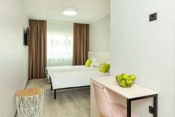 Фото номера Стандартный двухместный номер с 2 отдельными кроватями Отель U11 Hotel г. Таллин 3
