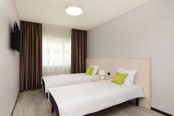 Фото номера Стандартный двухместный номер с 2 отдельными кроватями Отель U11 Hotel г. Таллин 4