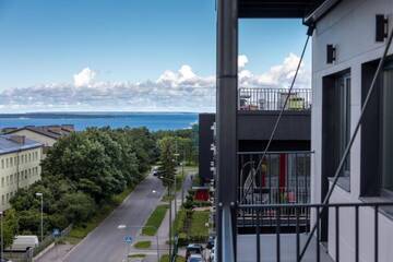 Фото номера Двухместный номер с 1 кроватью и балконом Отель U11 Hotel г. Таллин 7