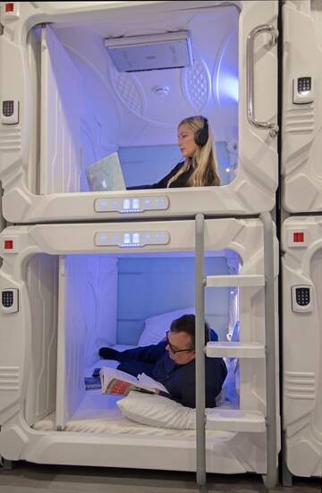 Фото номера Общий номер для мужчин и женщин с 8 кроватями Капсульные отели Capsule Hostels Tallinn г. Таллин 3