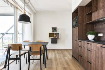 Фото номера Апартаменты с балконом Апарт-отели Ülemiste City Residences г. Таллин 14