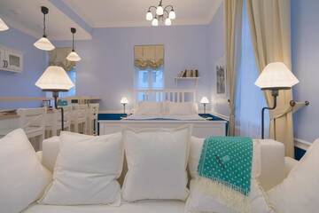 Фото номера Люкс «Лазурь» Апарт-отели Revelton Suites Tallinn г. Таллин 8