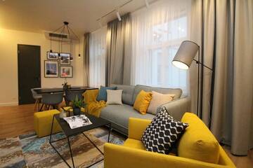 Фото номера Апартаменты B45 с 2 спальнями и видом на Старый город Апарт-отели Tallinn City Apartments Old Town Suites г. Таллин 3