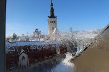 Фото номера Апартаменты A51 с 2 спальнями и видом на Старый город Апарт-отели Tallinn City Apartments Old Town Suites г. Таллин 6
