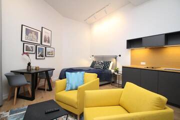 Фото номера Апартаменты-студио C47 Апарт-отели Tallinn City Apartments Old Town Suites г. Таллин 2