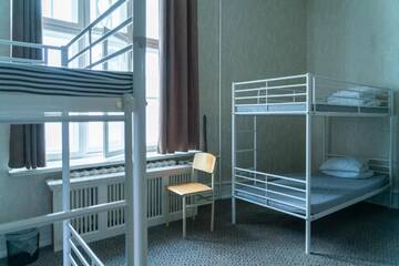 Фото номера Спальное место в общем 12-местном номере для мужчин Хостелы Imaginary Hostel г. Таллин 2