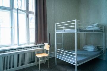 Фото номера Спальное место в общем 12-местном номере для мужчин Хостелы Imaginary Hostel г. Таллин 3