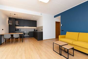 Фото номера Апартаменты с 1 спальней и террасой Апарт-отели Tallinn Apartment Hotel Suites - No Contact Check In г. Таллин 8