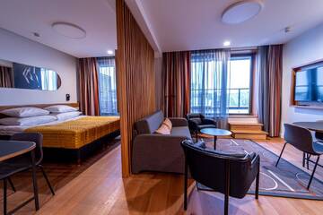 Фото номера Люкс с сауной Отель Hestia Hotel Kentmanni г. Таллин 4
