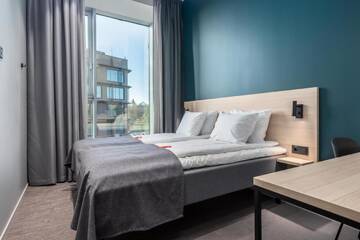 Фото номера Двухместный номер с 1 кроватью Отель Citybox Tallinn г. Таллин 2